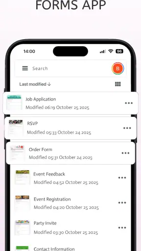 Forms App: Form Builder screenshot