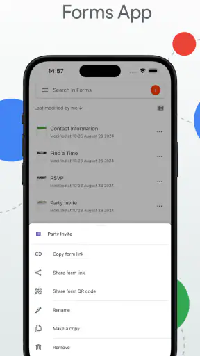 Forms App: Form Builder screenshot