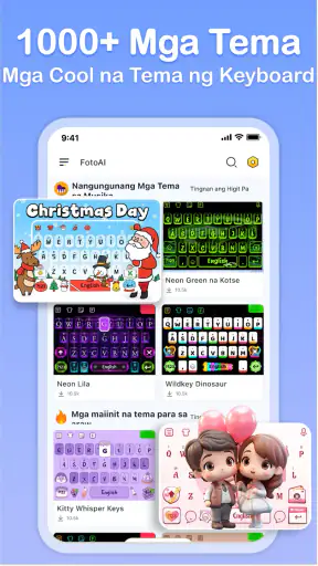 FotoAI Keyboard: Tema, Fonts screenshot