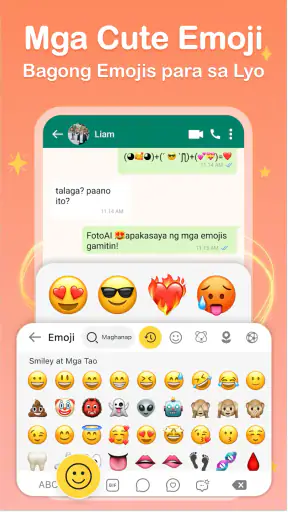 FotoAI Keyboard: Tema, Fonts screenshot
