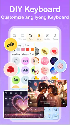 FotoAI Keyboard: Tema, Fonts screenshot
