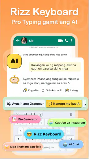 FotoAI Keyboard: Tema, Fonts screenshot