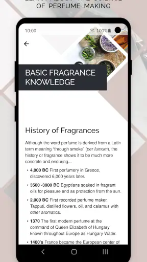 Fragrance Calculator by BC Fra screenshot