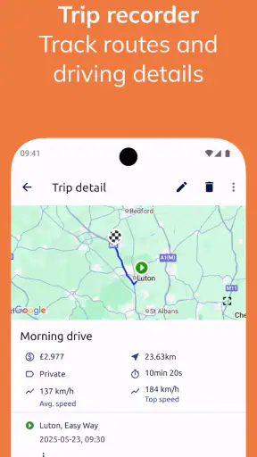 Fuelio: Fuel log & fuel prices screenshot
