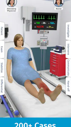 Full Code Medical Simulation screenshot