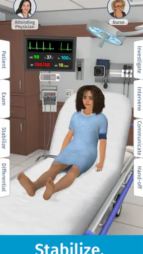 Full Code Medical Simulation screenshot