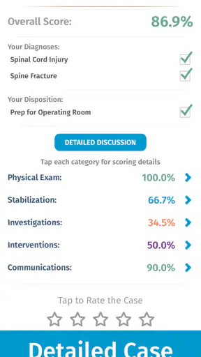 Full Code Medical Simulation screenshot