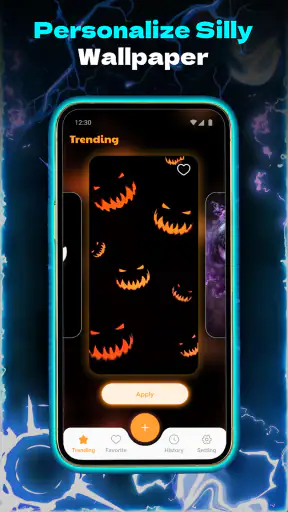 Funny Smile Live Wallpaper screenshot