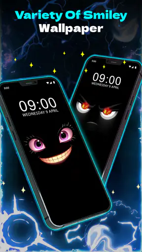 Funny Smile Live Wallpaper screenshot