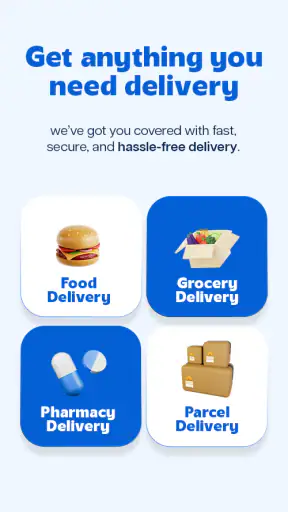 G Delivers: Food & More screenshot