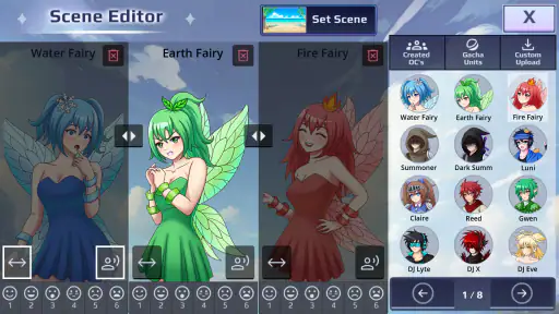 Gacha Story - VN Creator screenshot
