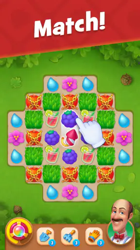 Gardenscapes screenshot