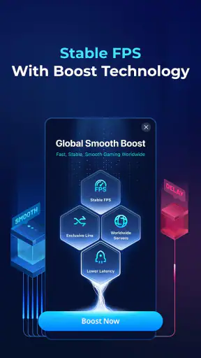 GearUP: Lower Lag Game Booster screenshot