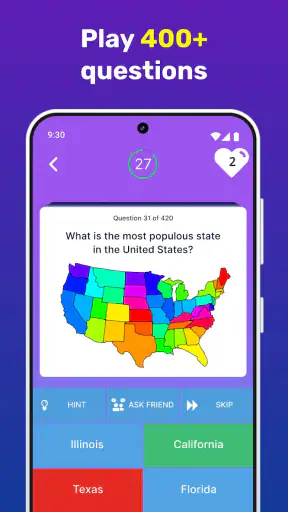 General Knowledge Quiz screenshot