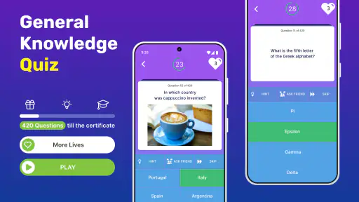 General Knowledge Quiz screenshot