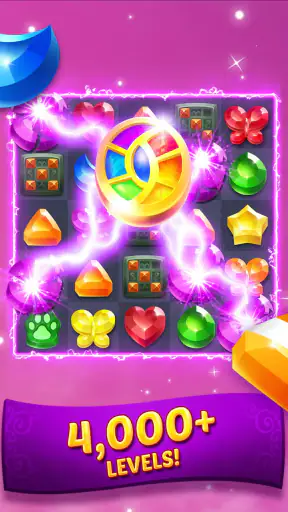 Genies & Gems - Match 3 Game screenshot