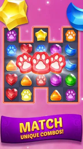Genies & Gems - Match 3 Game screenshot