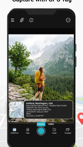 GeoTag Camera – GPS Map Stamp screenshot