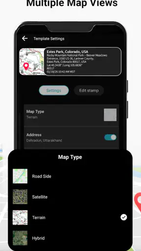 GeoTag Camera – GPS Map Stamp screenshot