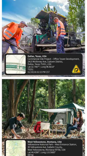 GeoTag Camera – GPS Map Stamp screenshot
