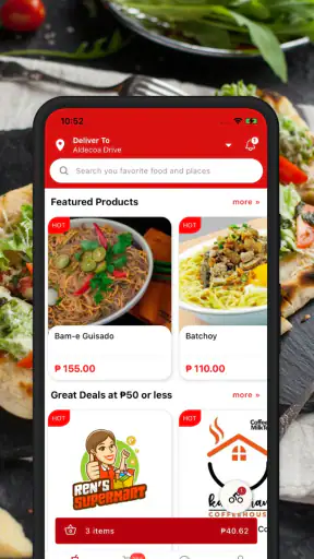 GetFood - food, shop & more screenshot