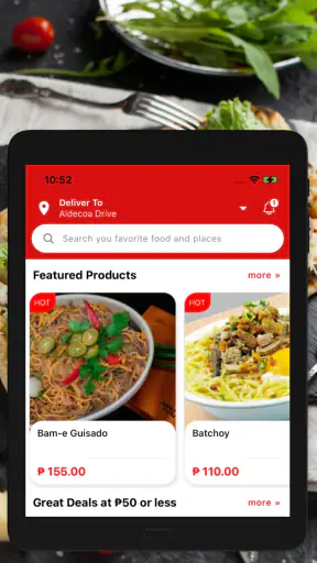 GetFood - food, shop & more screenshot