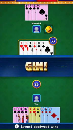 Gin Rummy - Classic Card Game screenshot
