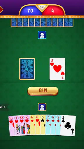 Gin Rummy - Classic Card Game screenshot
