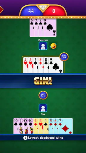 Gin Rummy - Classic Card Game screenshot