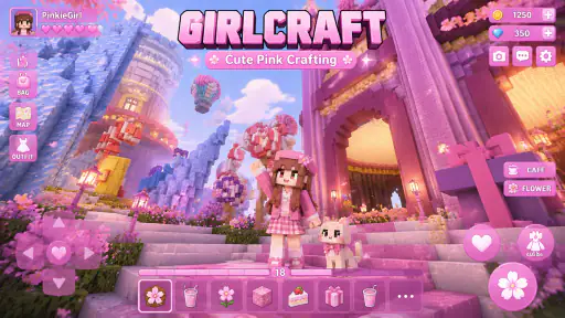 GIRLCRAFT : Cute Girl Crafting screenshot