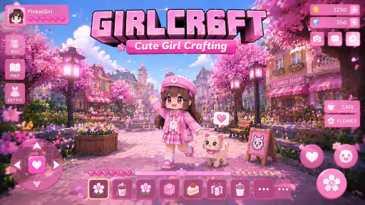 GIRLCRAFT : Cute Girl Crafting screenshot
