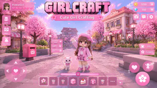 GIRLCRAFT : Cute Girl Crafting screenshot