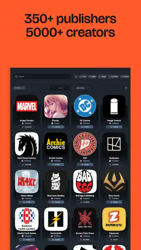 GlobalComix: The Comics App screenshot