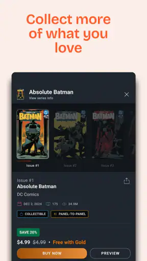 GlobalComix: The Comics App screenshot