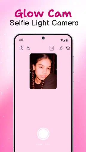 Glow Cam: Selfie Light Camera screenshot