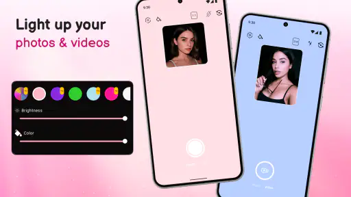 Glow Cam: Selfie Light Camera screenshot