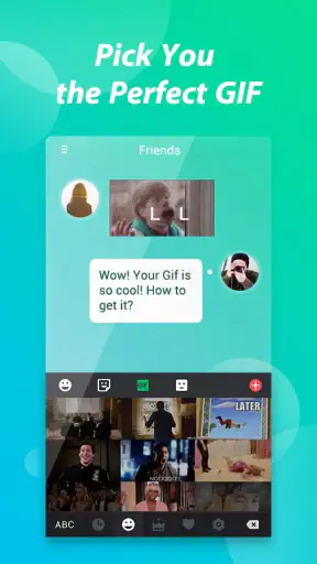 GO Keyboard Pro - Emoji, GIFs screenshot