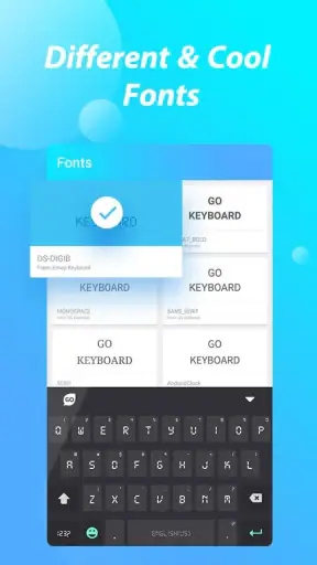 GO Keyboard Pro - Emoji, GIFs screenshot
