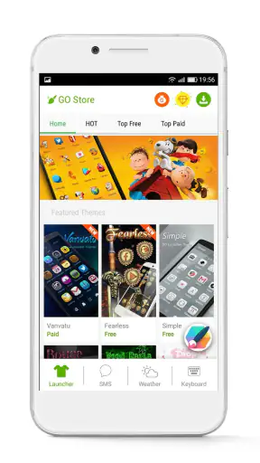 Go Launcher-Tema,Wallpaper screenshot