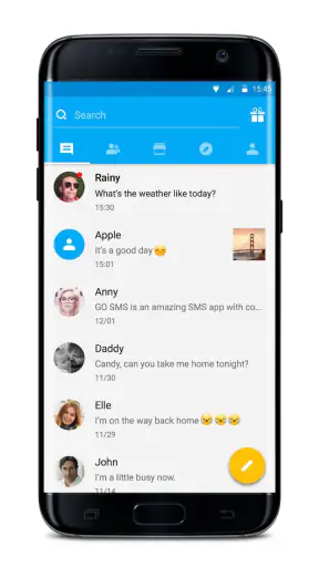 GO SMS Pro – Mga Tema, Emoji screenshot