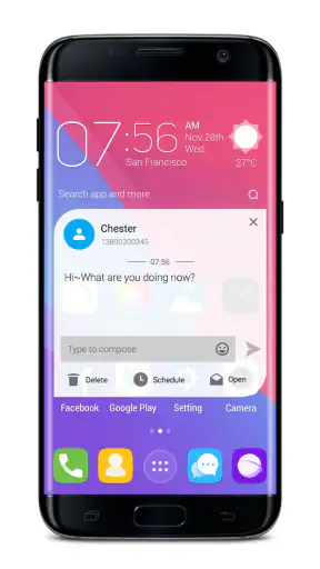 GO SMS Pro – Mga Tema, Emoji screenshot