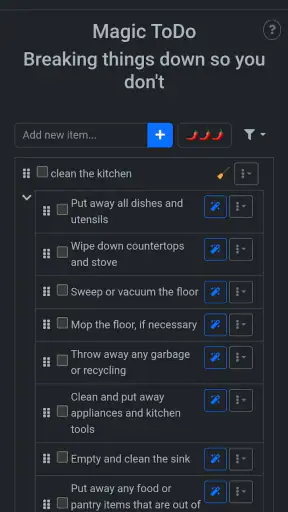 Goblin Tools screenshot