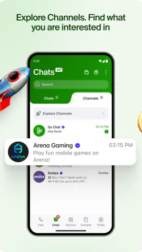 GoChat Messenger: Video Calls screenshot