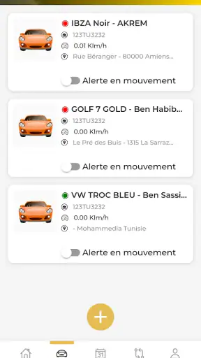 Gold GPS screenshot
