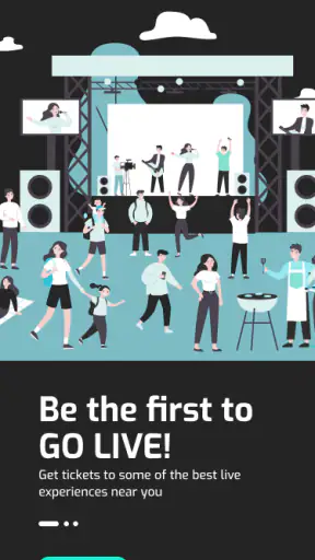 GoLive Ticketing screenshot