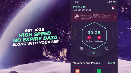GOMO PH screenshot