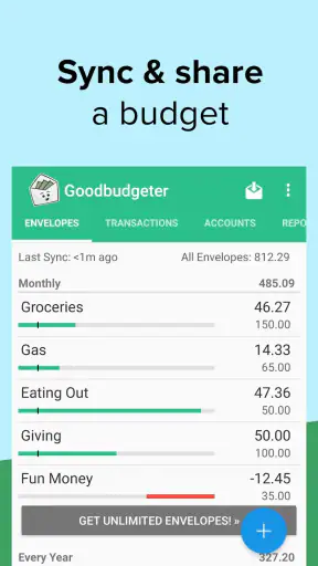 Goodbudget: Budget & Finance screenshot