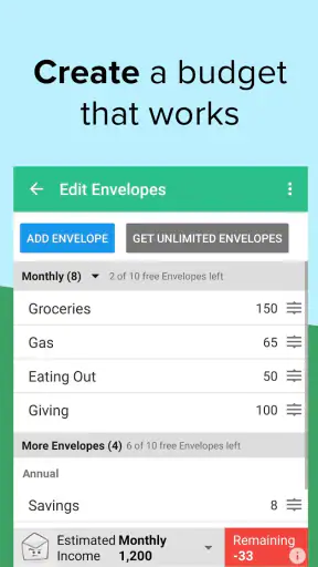 Goodbudget: Budget & Finance screenshot