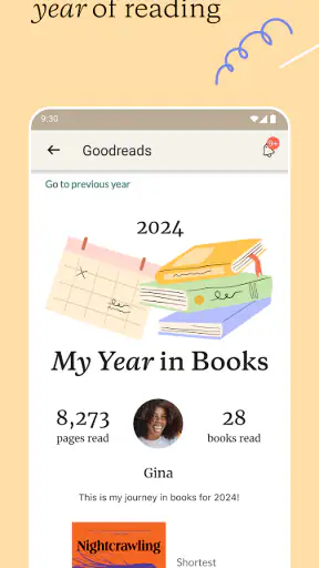Goodreads: Book Tracker & More screenshot
