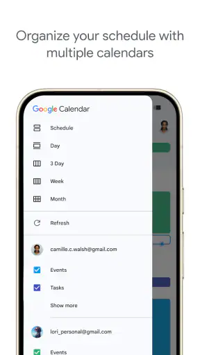 Google Calendar screenshot